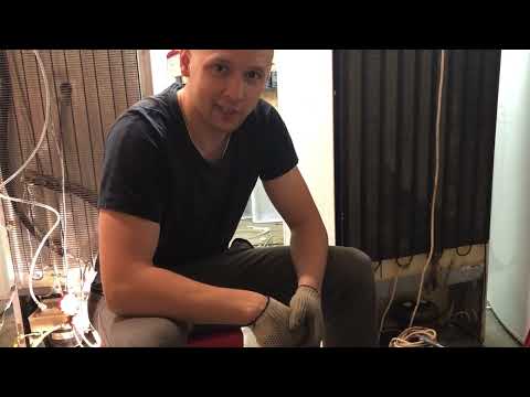 Видео: Атлант Замена капиллярки . Ремонт Компрессора