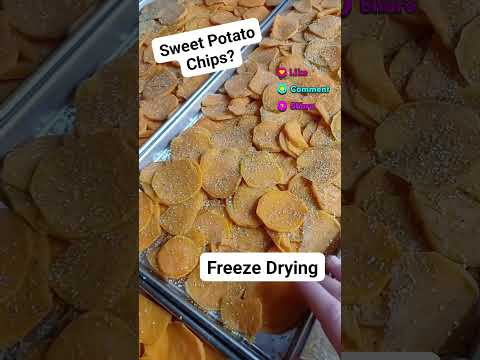 Видео: Сублимированные чипсы из батата