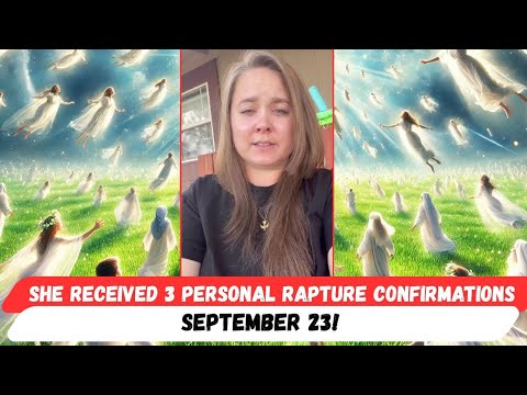 Видео: Она получила три личных подтверждения восхищения – 23 сентября!