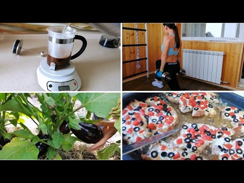 Видео: Кофе. Тренировка. Дача. Вкуснейшая отбивная. Lifestyle
