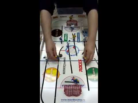 Видео: Как научится играть в настольный хоккей