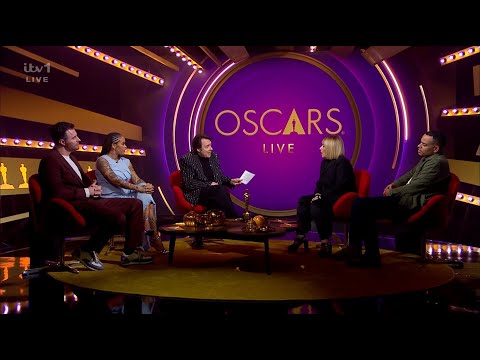 Видео: Ричард Армитидж в студии ITV комментирует церемонию "Оскар 2024"