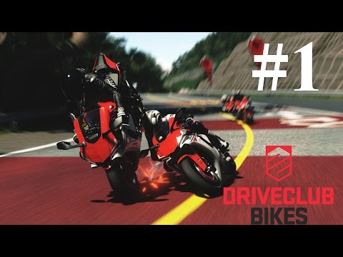 Видео: Прохождение Driveclub Bikes — Часть 1: Первые впечатления