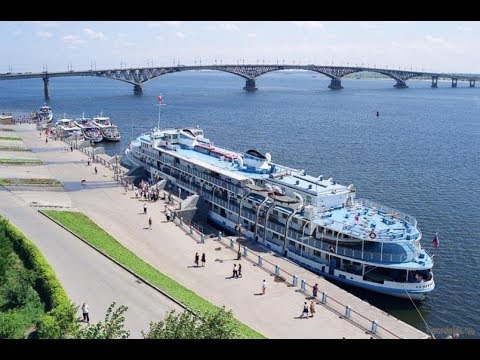 Видео: Обновленная Саратовская набережная с высоты ...