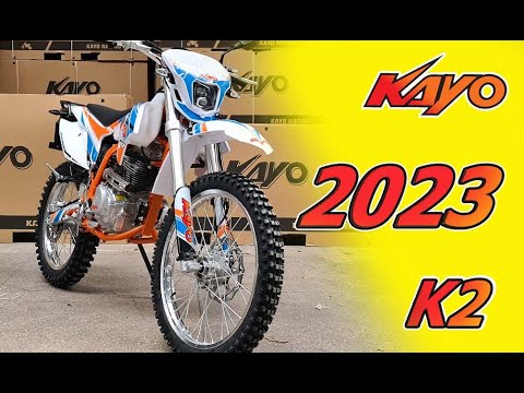 Видео: Мотоцикл эндуро KAYO K2 2023 года выпуска.