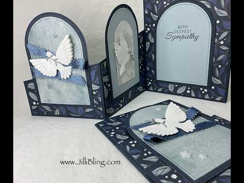 Видео: Мир на Земле. Ноябрьские Avid Stampers — трёхпанельная открытка — 1 из 3