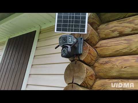 Видео: Камера видеонаблюдения HABBARMERS V380 pro 4g