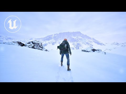 Видео: Руководство по эффектам снега с помощью Ultra Dynamic Sky | Unreal Engine 5