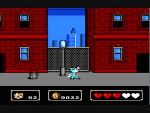 Видео: обзор "Rockin Cats" на денди dendy nes