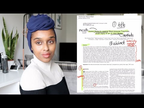 Видео: Как быстро и эффективно прочитать статью | Простая техника чтения исследовательского текста