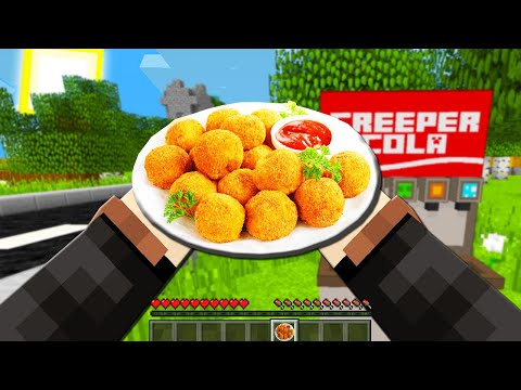 Видео: ПРИГОТОВИЛ НОВЫЕ СЫРНЫЕ ШАРИКИ В МАЙНКРАФТ - КАФЕ ИГОРЯ!