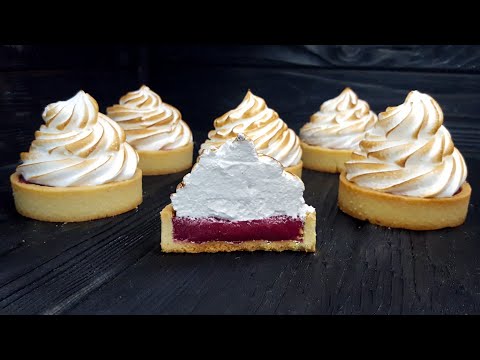 Видео: ТАРТАЛЕТКИ со СМОРОДИНОВЫМ курдом и МЕРЕНГОЙ🎀ОЧЕНЬ ВКУСНЫЙ РЕЦЕПТ🎀BLACK currant meringue tarts