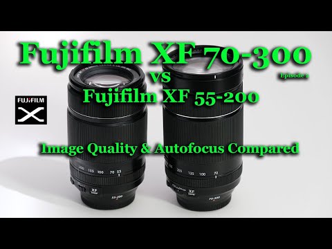 Видео: FUJI 70-300 против Fuji 55-200 | Сравнение качества изображения