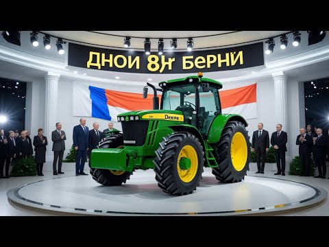 Видео: Новый John Deere 8R — Сила и Технологии Будущего!»