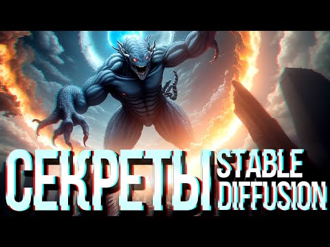 Видео: Секреты Stable diffusion. Промты, токены, от простого к сложному