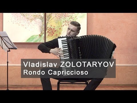 Видео: Zolotaryov: Rondo Capriccioso * Золотарев: Рондо Каприччиозо ACCORDION Maksym Hafych Максим Гафич