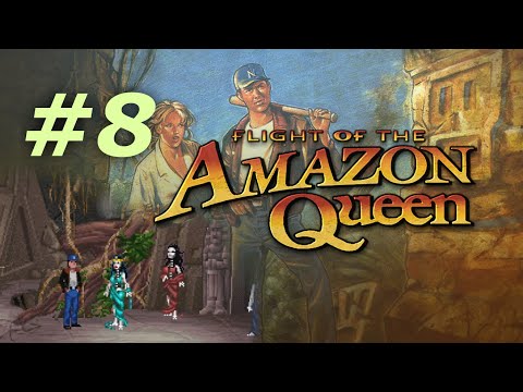 Видео: Flight of the Amazon Queen #8 | Обитатели древнего храма