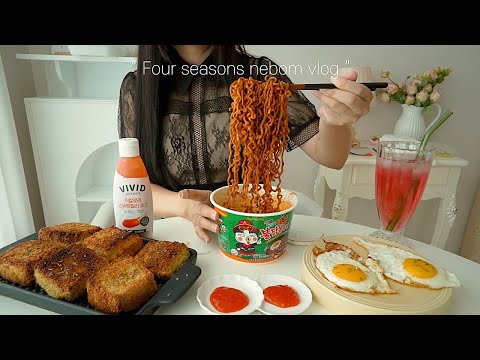 Видео: 🏖️Острая лапша булдак, Приготовление менбоши, Сборка сломанной мебели, Корейская еда