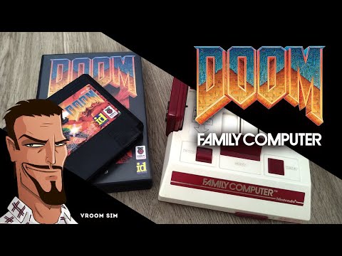 Видео: DOOM Famicom, плата и картридж.