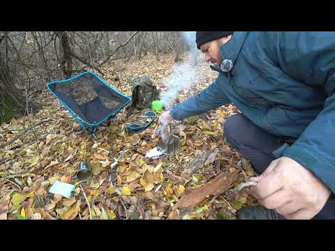 Видео: Турбопечка BRS-116 - очень компактная и удобная для туриста! Решил проверить.