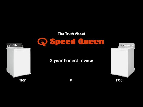 Видео: Правда о стиральных машинах Speed ​​Queen — честный обзор владельцев за 3 года (SQ TR7 и TC5)