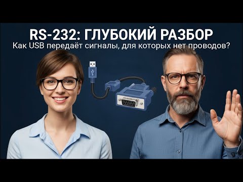 Видео: RS-232 для инженера: Эмуляция через USB, уровни и управление