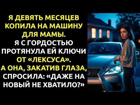 Видео: Я не понимала, почему мать так взъелась на меня... пока не УЗНАЛА, что она была на МЕЛИ.