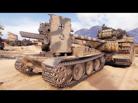 Видео: Grille 15 - Полезный снайпер в пустыне - World of Tanks