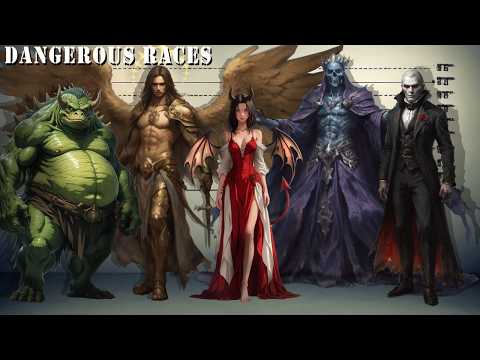 Видео: 10 самых опасных для людей рас в мифологии