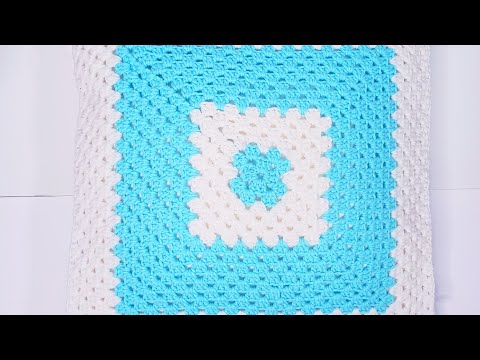 Видео: Шикарная наволочка крючком – видео мастер класса для начинающих/Crocheting pillowcases.