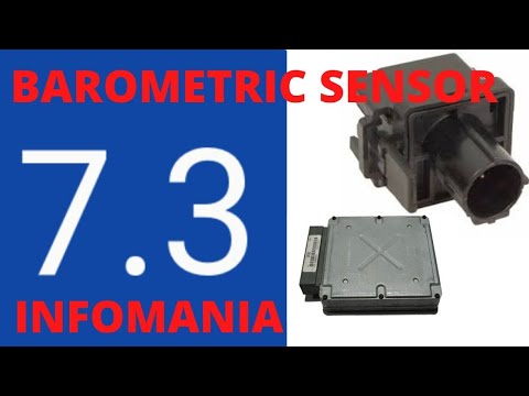 Видео: 7.3 ДАТЧИК БАРОМЕТРИЧЕСКОГО ДАВЛЕНИЯ POWERSTROKE (ДАТЧИК БАРО)