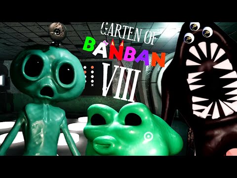 Видео: Сад БанБана 8 #2. Неудачный эксперимент. Опять кнопки. Garten of BanBan 8. Horror. Ужассс!!!!! 
