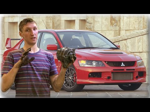 Видео: Генератор Mitsubishi Lancer 9