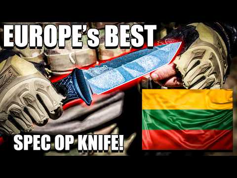 Видео: Нож литовского спецназа — это просто БЕЗУМИЕ! TRC M1-XT