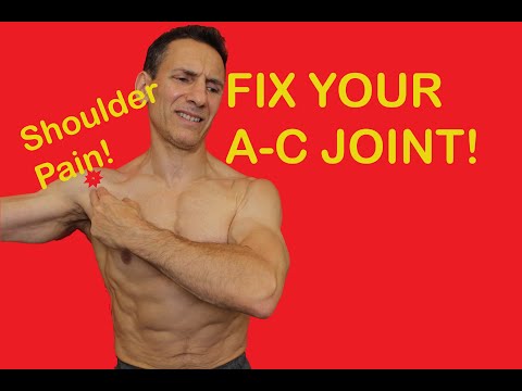 Видео: Абсолютно лучшее лечение акромиально-ключичного сустава для облегчения боли в плече
