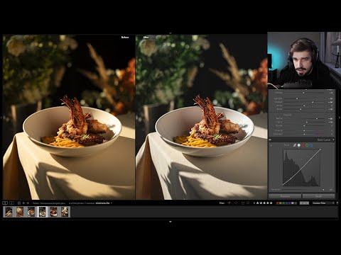 Видео: Создаем пресет в Adobe Lightroom. Фуд-фотография с солнечным светом