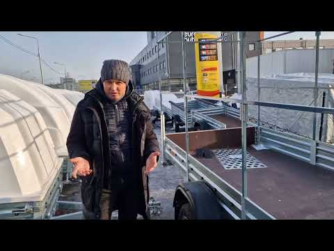 Видео: Почему МЗСА 817717.022 лучший прицеп для снегохода. Видео обзор фирмы "ТРЕЙЛИ". Инструкция