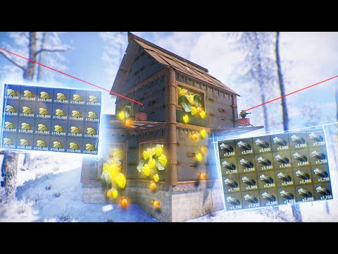 Видео: Живу в Чужом МВК Доме забитым Миллионами Ресурсов в Rust/Раст