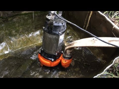 Видео: Фекальный насос 16кг (вихрь ФН450)+пожарный рукав!!!