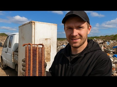Видео: Привез мусор, уехал с медью! Клад на свалке