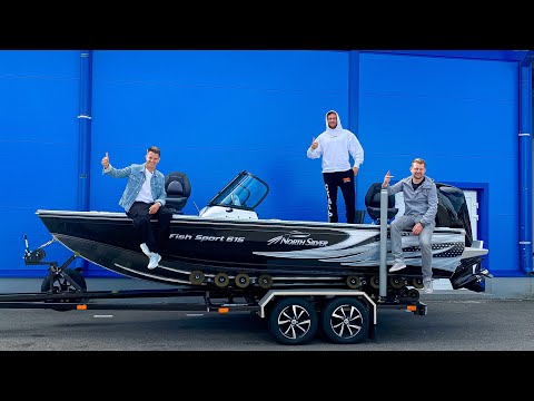 Видео: Моя первая Лодка. Как Производят Катера NorthSilver. Одежда для Рыбаков Simms
