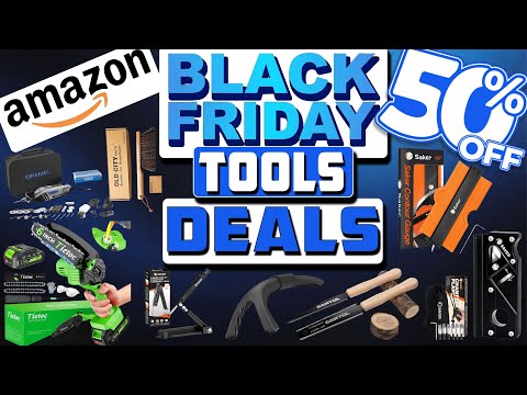 Видео: Сэкономьте 50% на 20 ранних предложениях Amazon на инструменты для деревообработки в 2025 году