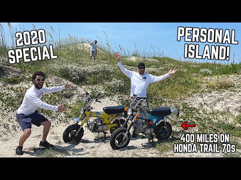 Видео: У АЙКА ЕСТЬ ОСТРОВ! Проехал 400 миль на брошенных мини-байках Honda, чтобы НАЙТИ ЕГО! [Полнометра...