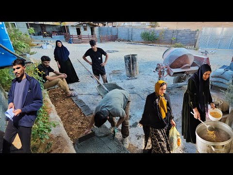 Видео: Строительство подставки для улья, пока Милад и Махин в магазине