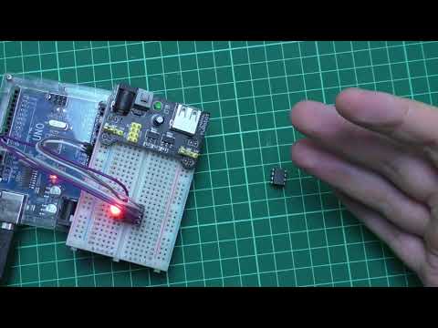 Видео: Прошивка и программирование ATtiny13 при помощи Arduino