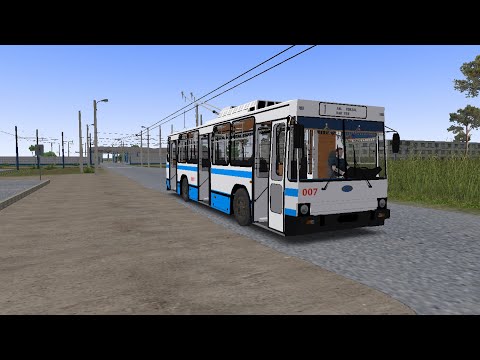 Видео: Pivnichne | 1 Кар'єр - Залізничний Вокзал - Кладовище | OMSI 2