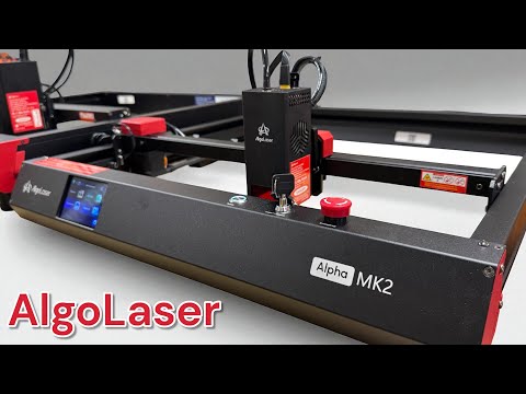 Видео: Algolaser Alpha MK2 - 22 Вт. Отличный гравер среднего уровня