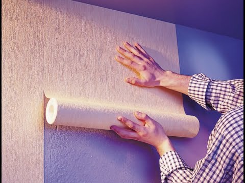 Видео: клеим бумажные обои-как клеить углы-какой клей покупать и разводить - снимаем старые обои -ЛАЙФХАК