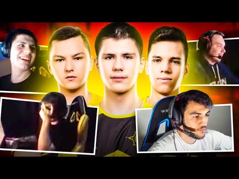 Видео: РЕАКЦИЯ ПРО ИГРОКОВ И СТРИМЕРОВ НА NAVI JUNIOR