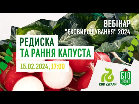 Видео: Редиска та рання капуста | ЕкоВирощування2024 | Webinar